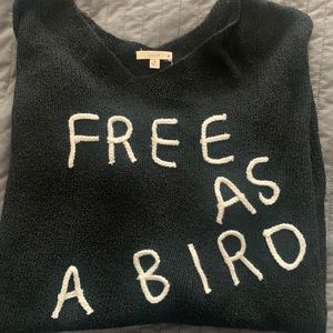 FREE AS A BIRD lightweight sweater